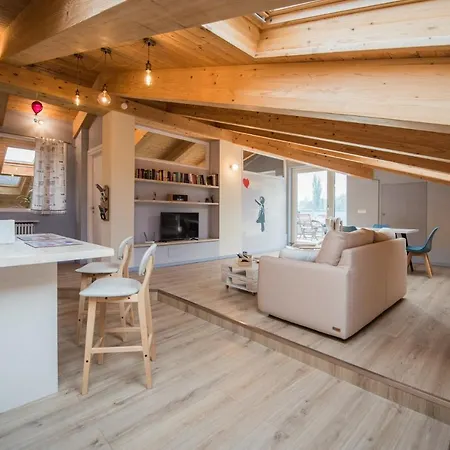 Апартаменты Loft 29 Mansardato Con Ampio Terrazzo *