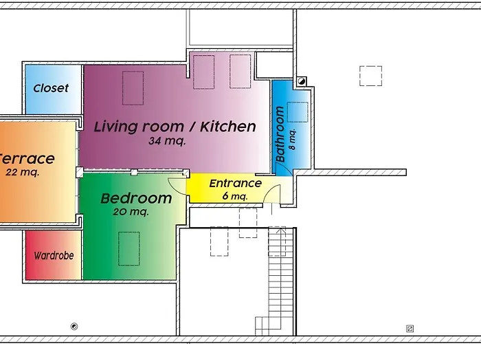 Loft 29 Mansardato Con Ampio Terrazzo